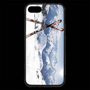 Coque iPhone 7 Premium Paire de ski en montagne