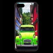 Coque iPhone 7 Premium 2cv verte de collection