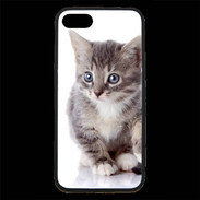 Coque iPhone 7 Premium chaton gris 4