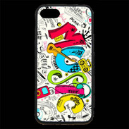 Coque iPhone 7 Premium Graffiti Musique