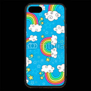 Coque iPhone 7 Premium Ciel Rainbow