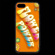 Coque iPhone 7 Premium Flower power 4