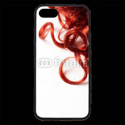 Coque iPhone 7 Premium Coiffure Cheveux bouclés rouges
