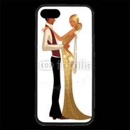 Coque iPhone 7 Premium Couple glamour dessin