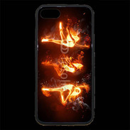 Coque iPhone 7 Premium Danseuse feu