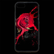 Coque iPhone 7 Premium Rose splash
