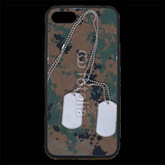 Coque iPhone 7 Premium plaque d'identité soldat américain