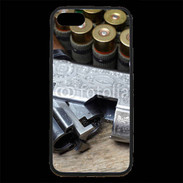Coque iPhone 7 Premium Vintage fusil et cartouche