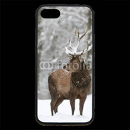 Coque iPhone 7 Premium Cerf en hiver 55