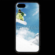 Coque iPhone 7 Premium Saut en Snowboard 2