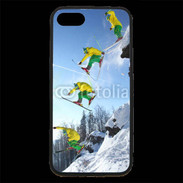 Coque iPhone 7 Premium Ski freestyle en montagne 20