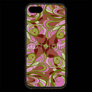 Coque iPhone 7 Premium Ensemble floral Vert et rose