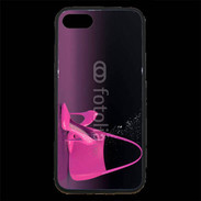 Coque iPhone 7 Premium Escarpins et sac à main rose