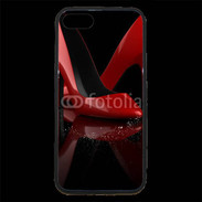 Coque iPhone 7 Premium Escarpins rouges 2