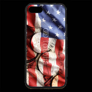 Coque iPhone 7 Premium Drapeau et monnaie américaine