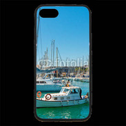 Coque iPhone 7 Premium Bateau au port 3