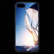 Coque iPhone 7 Premium Bateau et couché de soleil 50