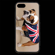 Coque iPhone 7 Premium Bulldog anglais en tenue