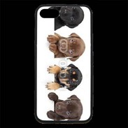 Coque iPhone 7 Premium Alignement de petits chiens