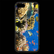 Coque iPhone 7 Premium Poisson et coraux de toutes les couleurs