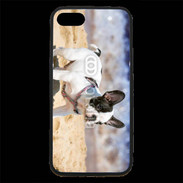 Coque iPhone 7 Premium Bulldog français nain