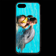Coque iPhone 7 Premium Bisou de dauphin