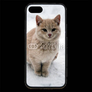 Coque iPhone 7 Premium Chat dans la neige