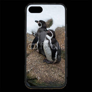 Coque iPhone 7 Premium 2 pingouins