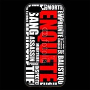 Coque iPhone 7 Premium Enquête de police
