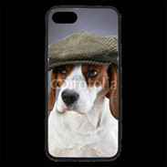 Coque iPhone 7 Premium Beagle avec casquette