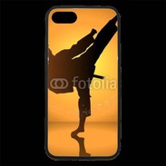 Coque iPhone 7 Premium Silhouette de karatéka