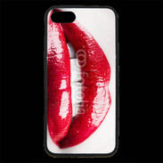 Coque iPhone 7 Premium Bouche sexy gloss rouge