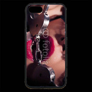 Coque iPhone 7 Premium Dominatrice sexy avec menottes 