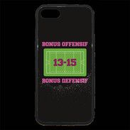 Coque iPhone 7 Premium Bonus Offensif-Défensif Noir
