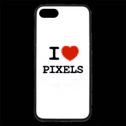 Coque iPhone 7 Premium I love Pixels