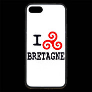 Coque iPhone 7 Premium I love Bretagne 2
