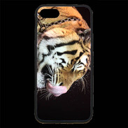 Coque iPhone 7 Premium Portrait de tigre PB 2