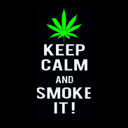 Coque iPhone 7 Premium Keep Calm Smoke Noir