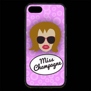 Coque iPhone 7 Premium Miss Champagne Rousse