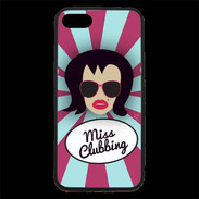 Coque iPhone 7 Premium Miss Clubbing Brune