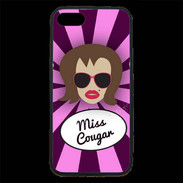 Coque iPhone 7 Premium Miss Cougar Chatain