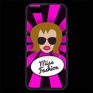 Coque iPhone 7 Premium Miss Fashion Rousse