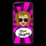 Coque iPhone 7 Premium Miss Shopping Rousse