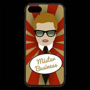 Coque iPhone 7 Premium Mister Business Roux