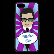 Coque iPhone 7 Premium Mister Car Brun