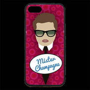 Coque iPhone 7 Premium Mister Champagne Chatain