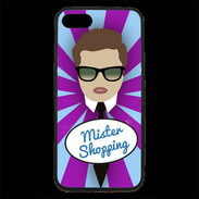 Coque iPhone 7 Premium Mister Shopping Chatain