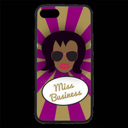 Coque iPhone 7 Premium Miss business Black