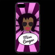 Coque iPhone 7 Premium Miss Cougar Black