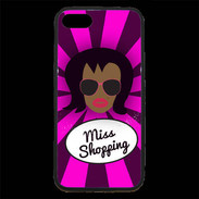 Coque iPhone 7 Premium Miss Shopping Black